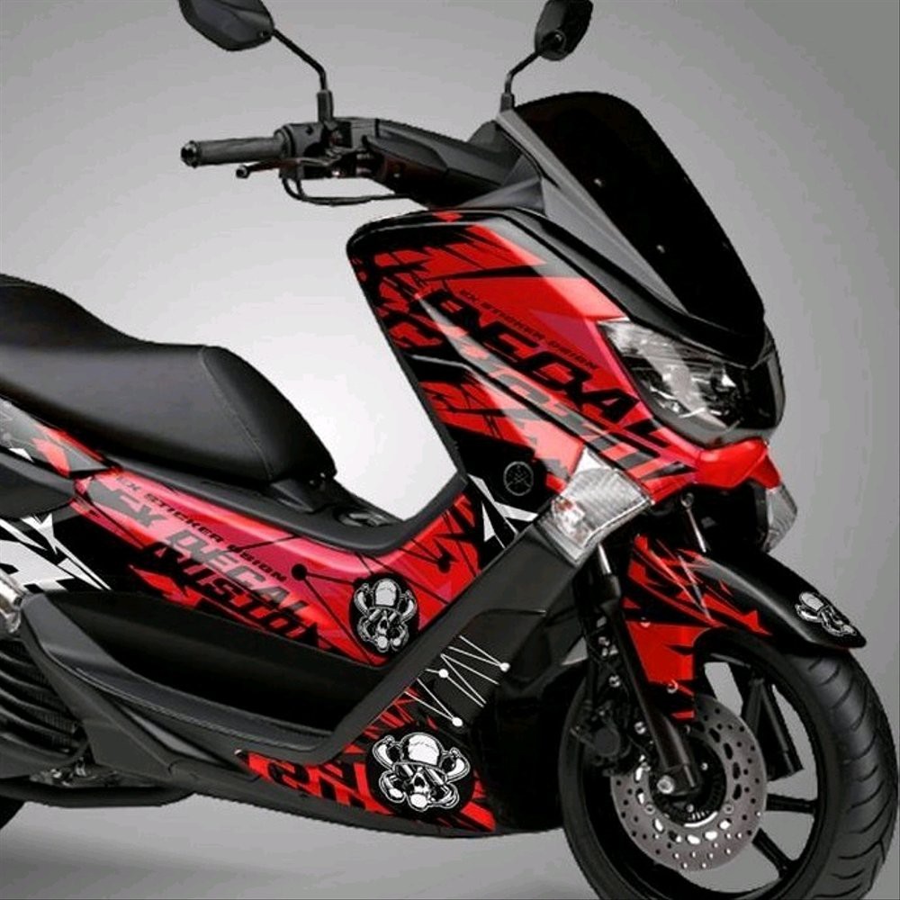 20+ Trend Terbaru Stiker Nmax Merah Full Body