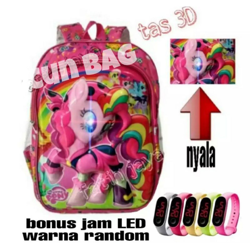 tas unicorn kudaponi terlaris tas rangsel sekolah sd