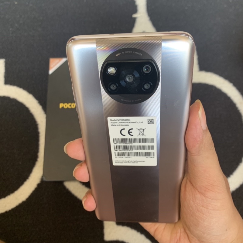 poco x3 pro ram 6gb second fullset bekas pakai