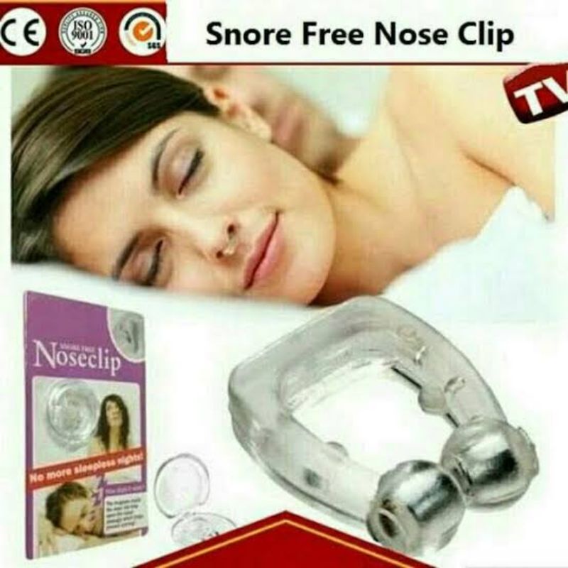 SNORE STOPPER MAGNETIK ALAT PENGHILANG NGOROK ANTI DENGKUR