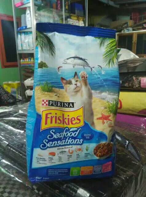 Makanan kucing PURINA Friskies seafood