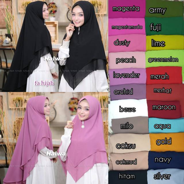 Khimar Halwa Fa hijab