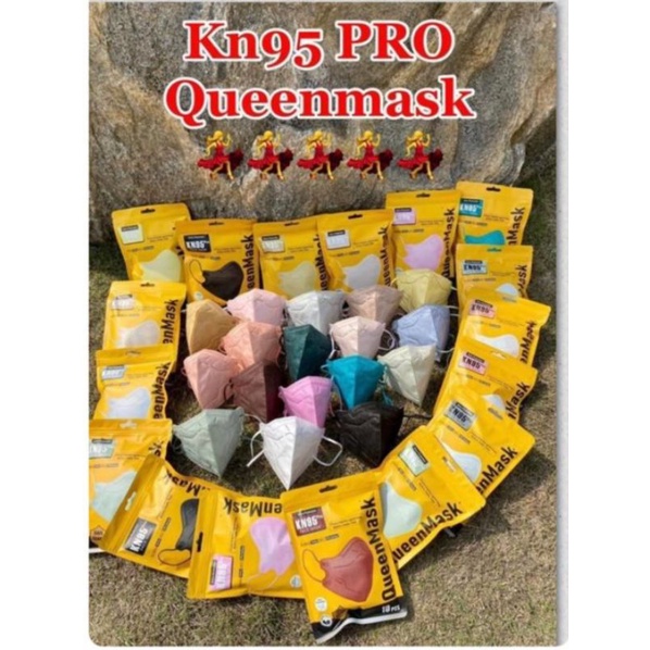 MASKER KN 95 PRO QUEEN WARNA WARNI ISI 10LEMBAR
