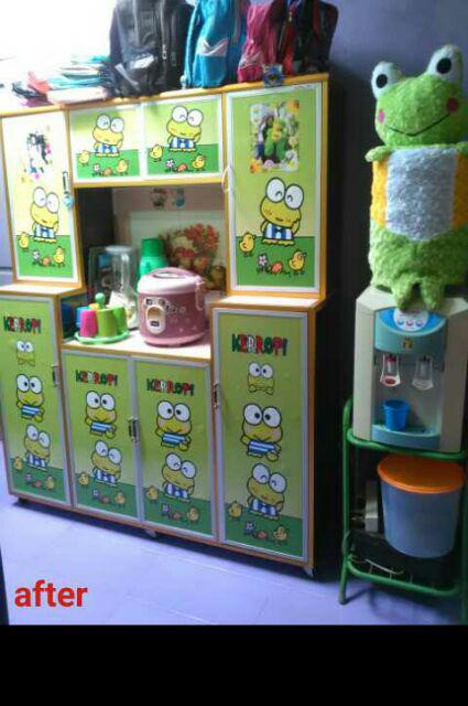 Stiker Kulkas 2 Pintu