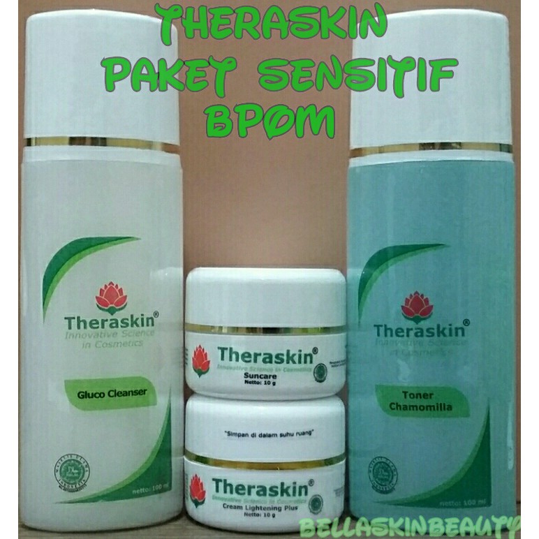 THERASKIN PAKET SENSITIF | Fw Gluco Toner chamomile