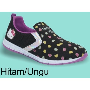 SEPATU ANAK ANDO ORIGINAL HELLO KITTY HK LOVERS SEPATU PEREKAT VELCRO RINGAN KUALITAS IMPORT LIMITED EDITION