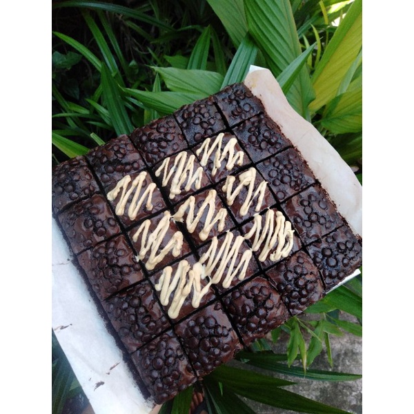 

fudgy brownis TOPPING CHOCOCHIP X TIRAMISU