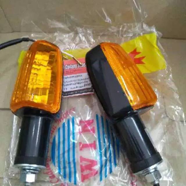 Lampu Sen-Sein-Riting-Sign-Reting Samping Depan Honda Tiger Old-TILAM 2000/Mega Pro Lama sepasang