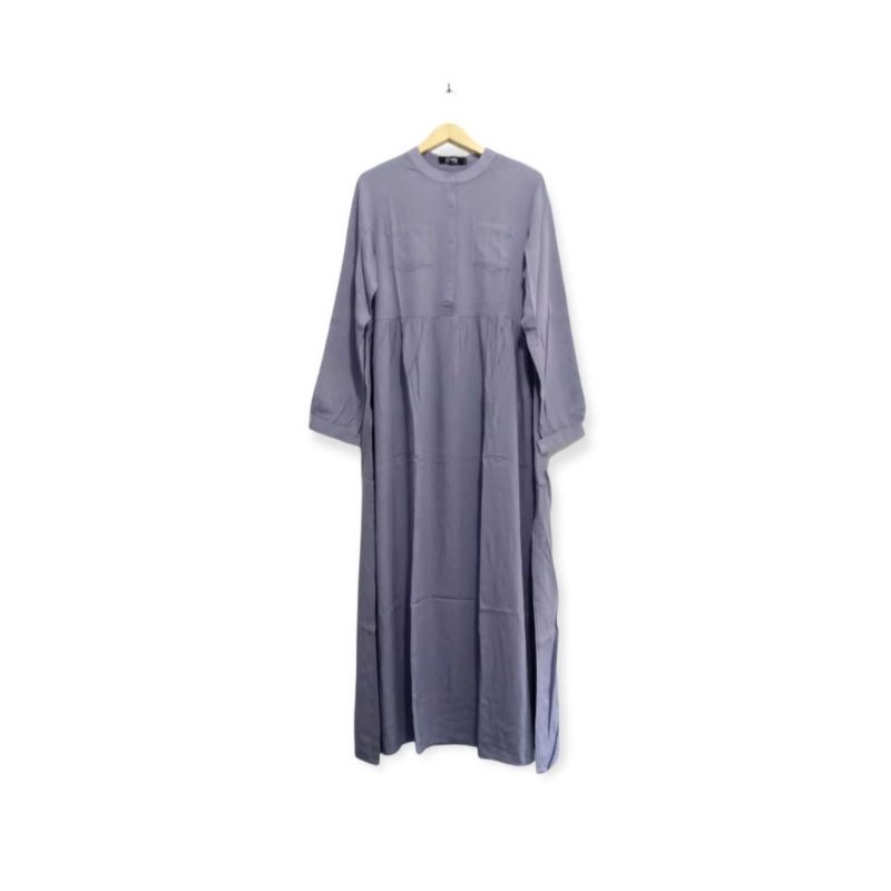Dress Muslim Dewasa By Seven Story/pakaian muslim wanita/baju gamis perempuan/dress polos warna/hita