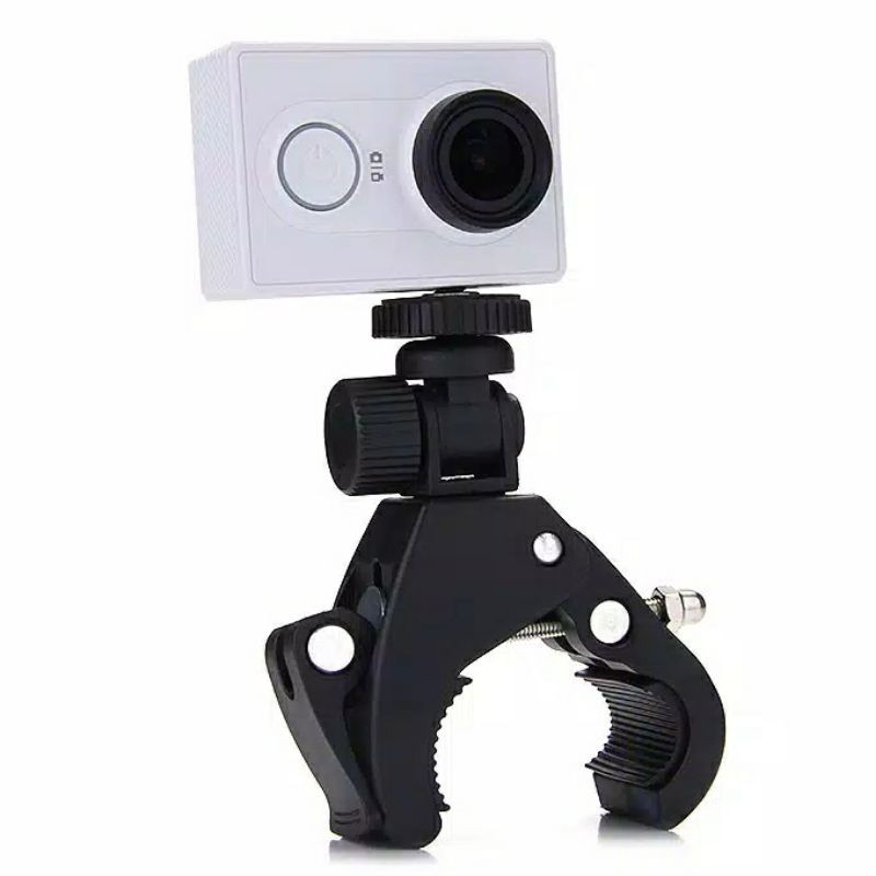 Holder Stang Motor dan Sepeda DSLR Bike Handlebar Mount Action Camera Xiaomi Yi