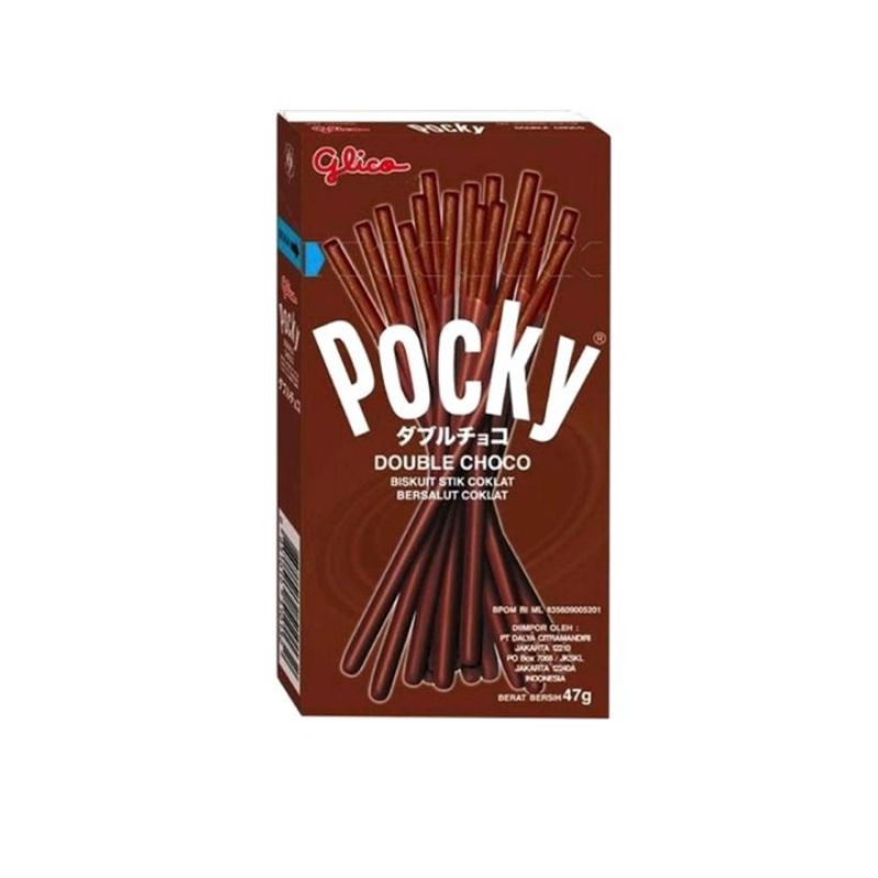 

Glico Pocky Double Choco Stick Biscuit 47 g