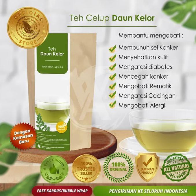 

Diskon Makanan Teh Daun Kelor Alami cocok untuk Mengatasi Diabetes isi 20