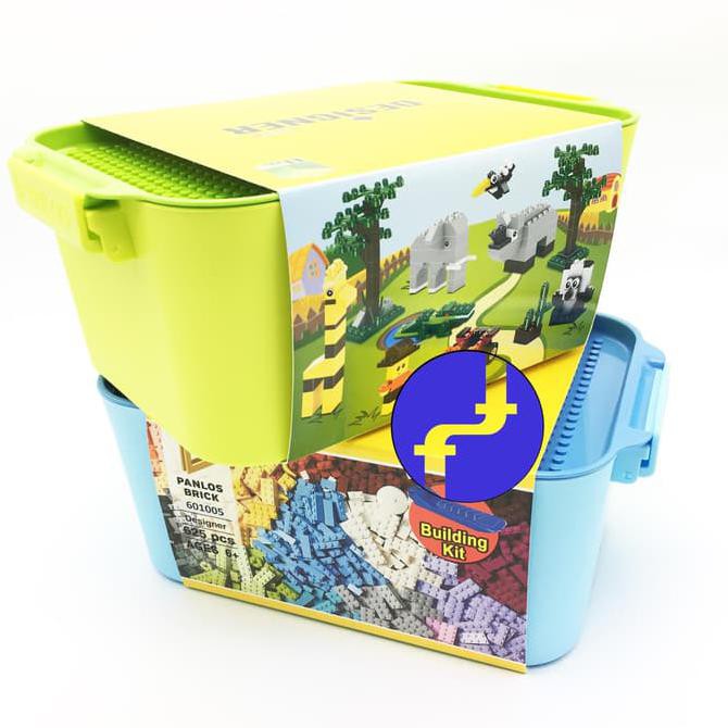 Mainan Anak Building Kit Panlos Brick Wange Designer 625 LEGO 601005
