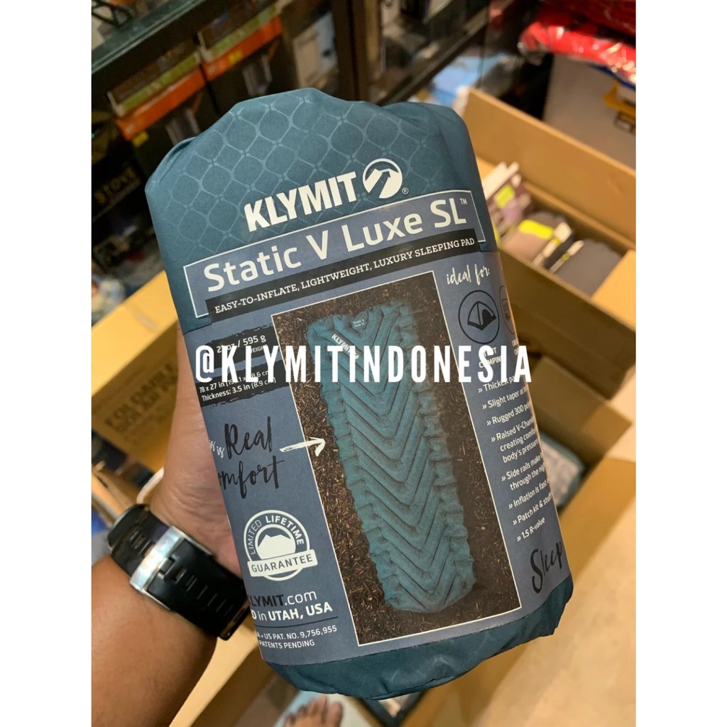 Klymit Static V Luxe Sl Shopee Indonesia