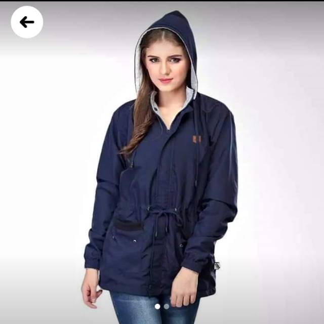 Jaket parka prua wanita