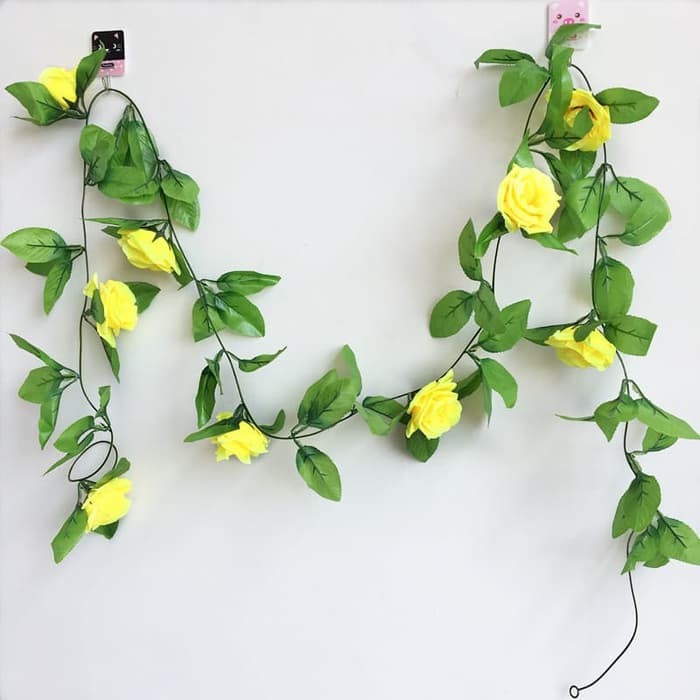 BUNGA RAMBAT Dekorasi Ruangan Bunga Artifisial Bunga Palsu-8