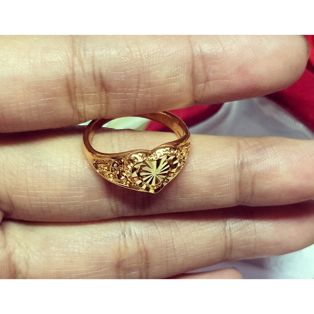 cincin dubai - perhiasan lapis emas 22k