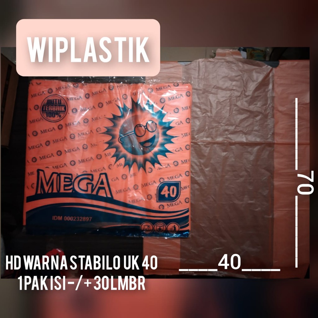 

Kantong plastik warna HD STABILO uk. 40