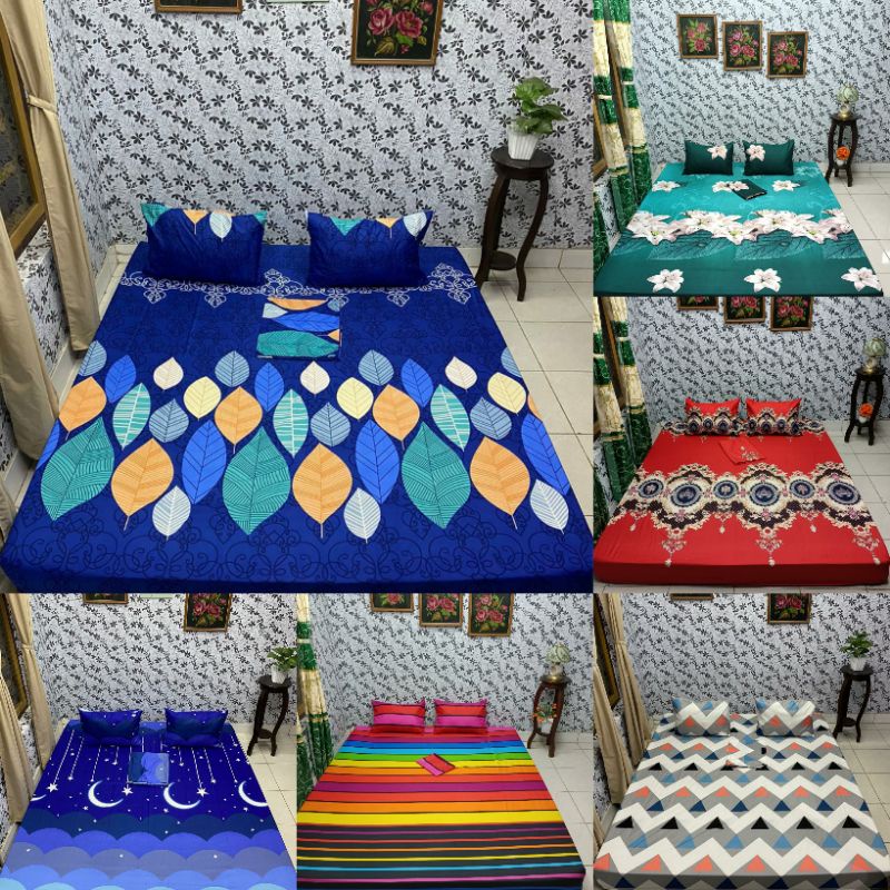 GRATIS ONGKIR KONVEKSI SPREI HOMEMADE UKURAN 160x200 120x200  TERMURAH