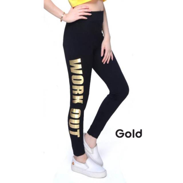 Legging Sport BIG WORKOUT 801 Celana Legging Import