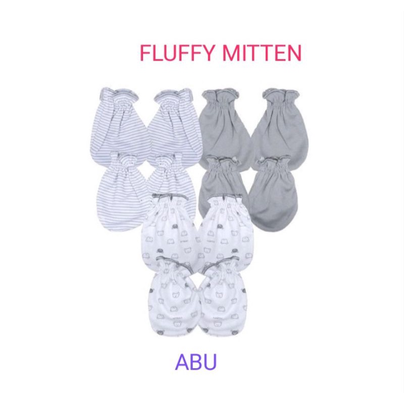 Fluffy sarung tangan kaki bayi baby mitten