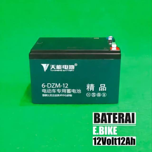 aki sepeda listrik tianneng 12v 12ah