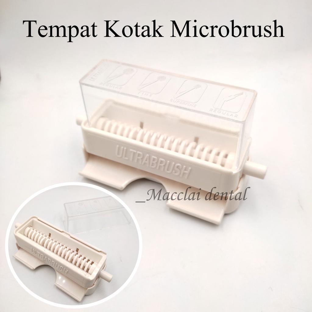 DENTAL TEMPAT KOTAK MICROBRUSH / WADAH MICROAPPLICATOR/ KOTAK REFILL MIKROAPPLIKATOR MIKROBRUSH