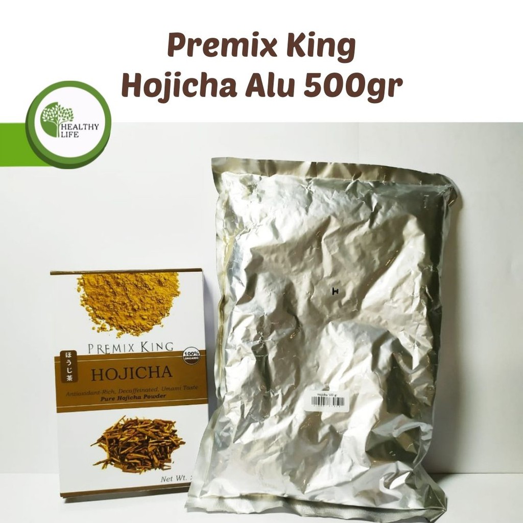 

Premix King - Organic Hojicha Tea Powder / Bubuk Premium Hojicha Murni 500gr