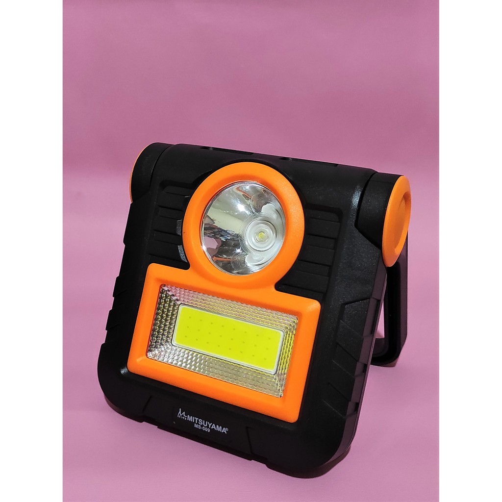 Lampu emergency LED multifungsi COB 20 watt MS 509 Mitsuyama MS-509 20watt Super Terang