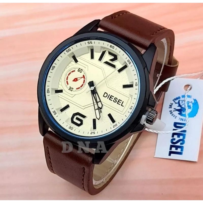 Jam Tangan Analog Diesel Pria Jam Tangan Terlaris Jarum