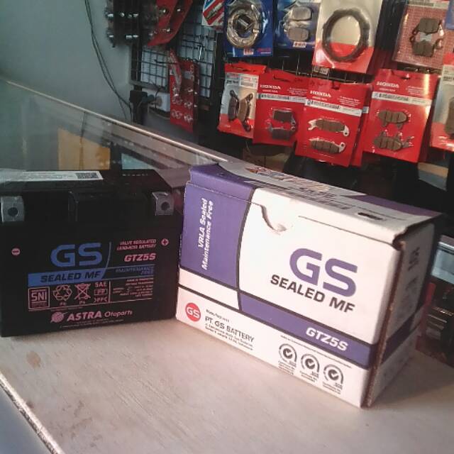 ACCU/ AKI GS ASTRA ORIGINAL GS ASTRA GTZ5S