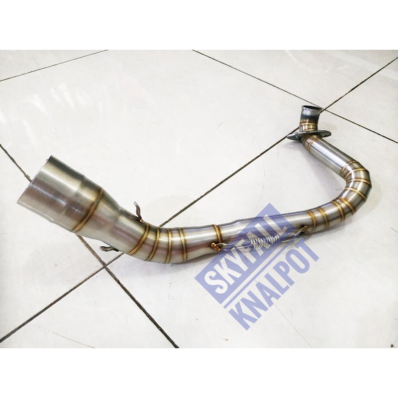Pipa Header Knalpot Racing VARIO 125 VARIO 150 PCX 150 PCX OLD Full Stainlees Inlet 38mm Inlet 50mm
