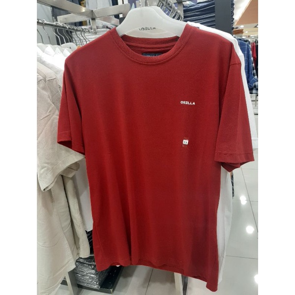 Osella Baju Tshirt Kaos Polos Atasan Pria Dewasa Original