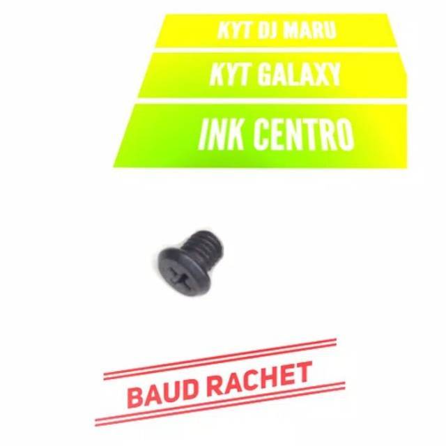 baut rachet ink centro per 1pc baut untuk dudukan helm ink centro