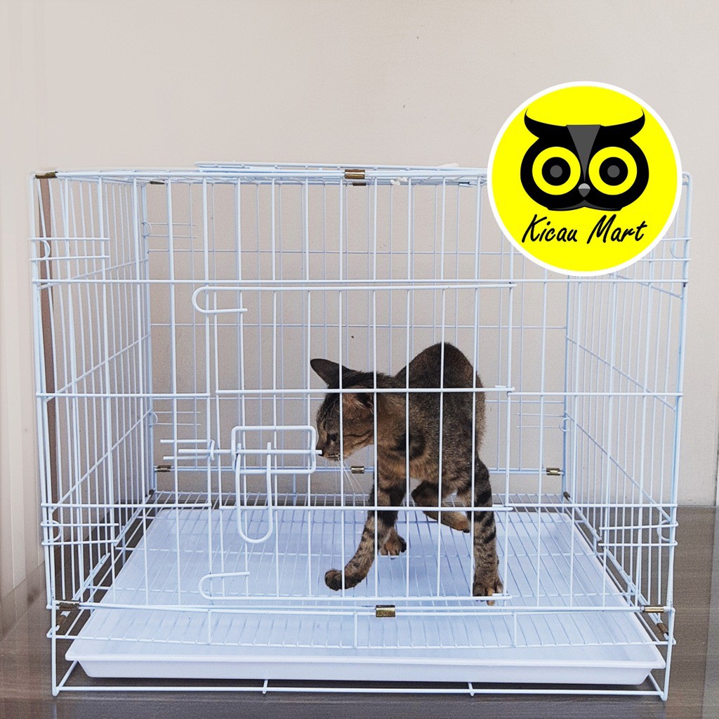 KANDANG KUCING BESI TEBAL IMPORT SUPER JUMBO CARGO SANGKAR KUCING KANDANG KELINCI ANJING MONYET KDCAT