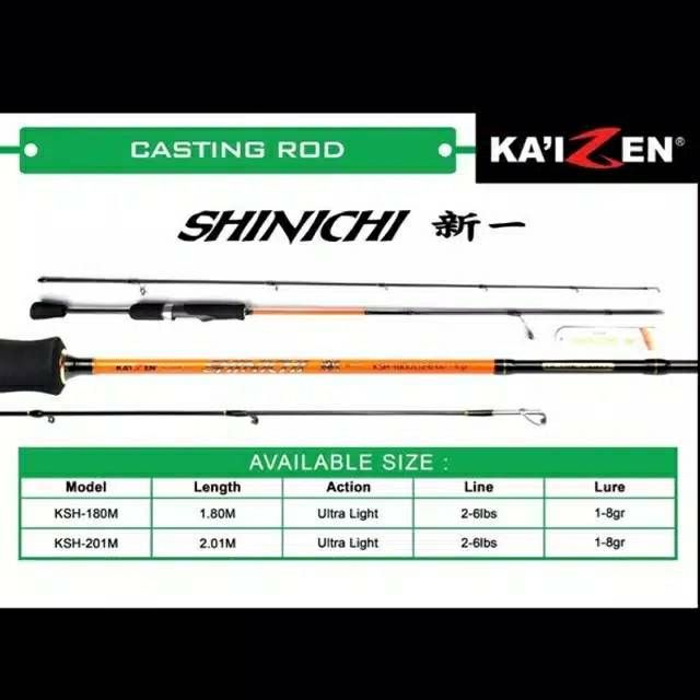 Joran sinichi 2-6lb 201cm