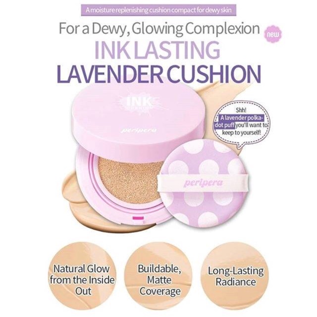 Peripera Ink Lasting Lavender Cushion