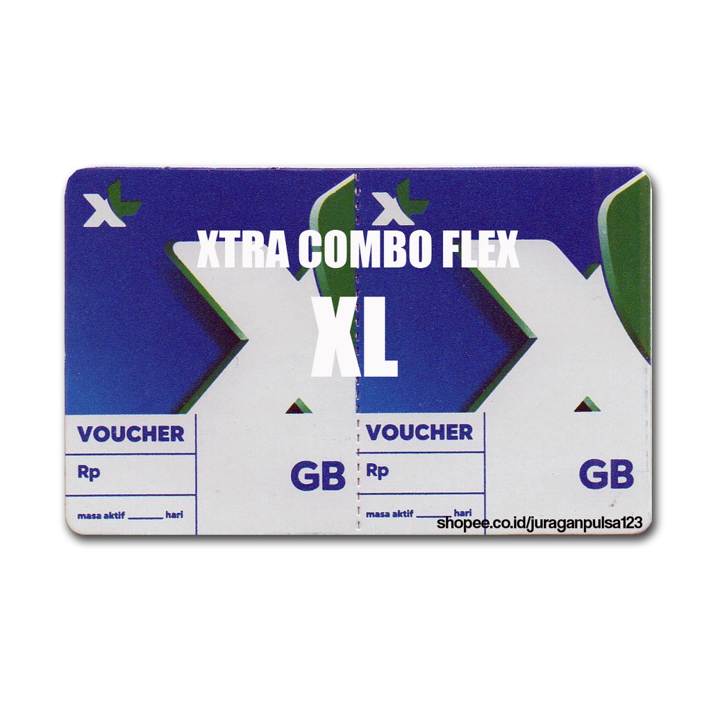 Voucher XL Combo Flex XL 30Hari (+Xtra Unlimited Turbo)