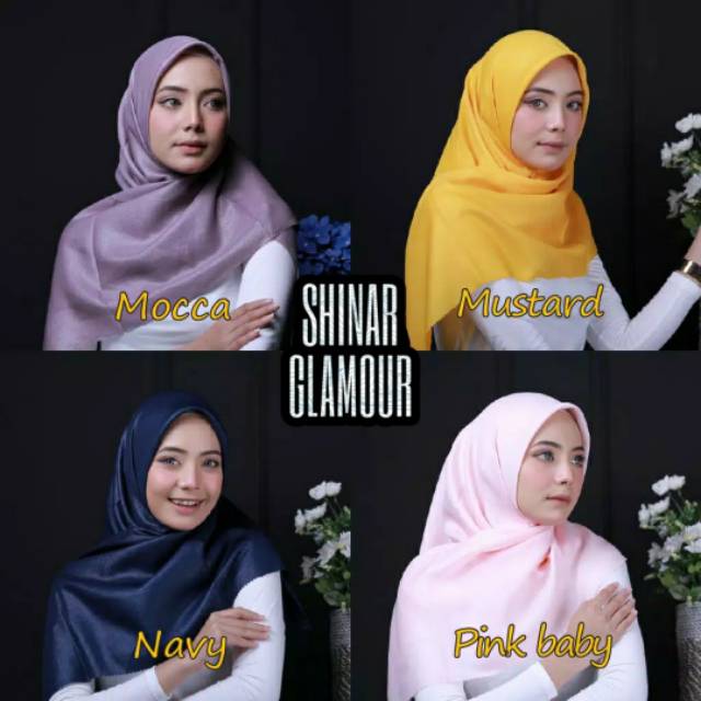 KERUDUNG SEGIEMPAT SHINAR GLAMOUR BY ANSANIA