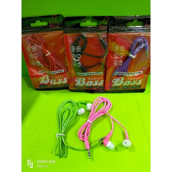 Handset handsfree earphone super bass musik angel murah meriah