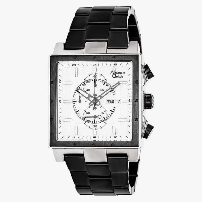 Alexandre Christie 6460 MC Pria Chronograph Original [Black/Silver]