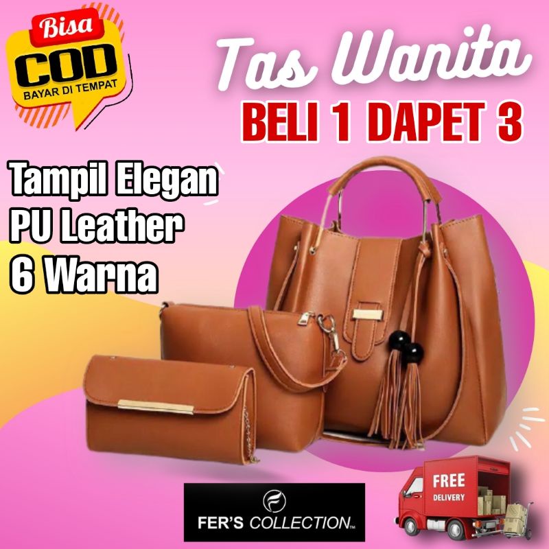 Tas Bag Handbag Top Handle Selempang Tote Clutch Wanita Import Terbaru Terkini Branded Murah NB009
