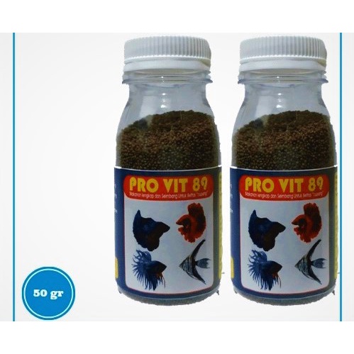PRO VIT 89 PELLET PAKAN IKAN HIAS CUPANG GUPPY MOLLY