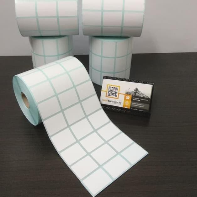 

Paling Diminati.. LABEL BARCODE 33 x 25 - 33x25 mm - 33x25mm ( 3 LINE ) KERTAS STICKER SEMICOATED