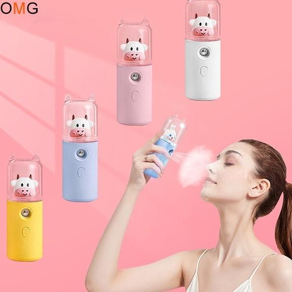 Best Product Mini Nano Spray Gun Face Mist Wajah Nano Spray Murah Karakter Usb - Paling Dicari