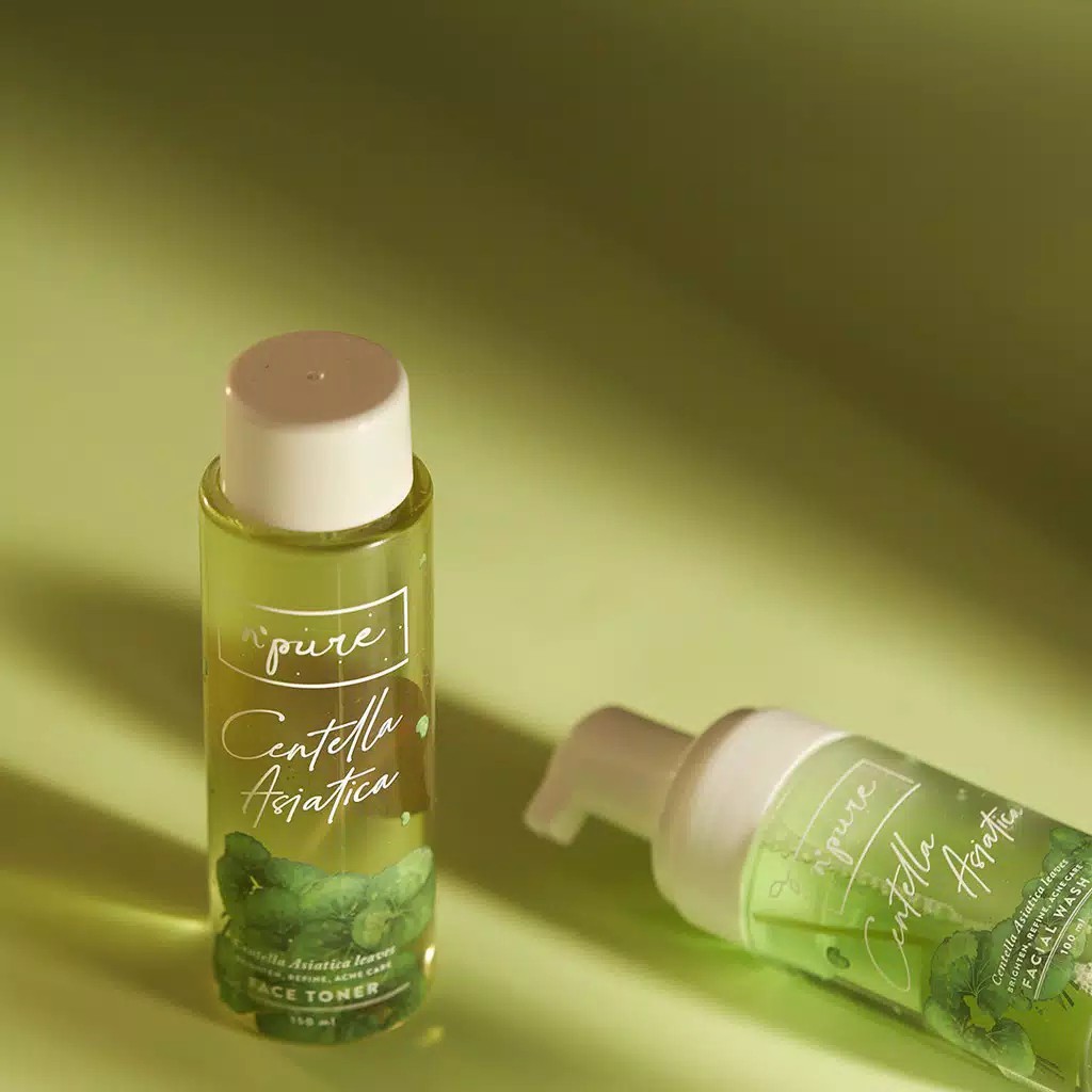 Npure Centella Face Toner Asiatica Cica Series Original Travel Size 30ml Toner Acne Wajah Jerawat BPOM