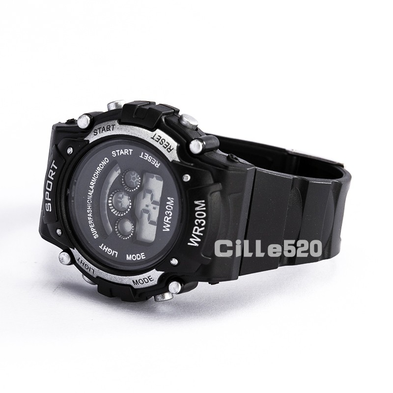 [MURAH  Jam tangan elektronik][ADA LAMPU]   Jam tangan elektronik  WANITA PRIA  Fashion MURAH-5