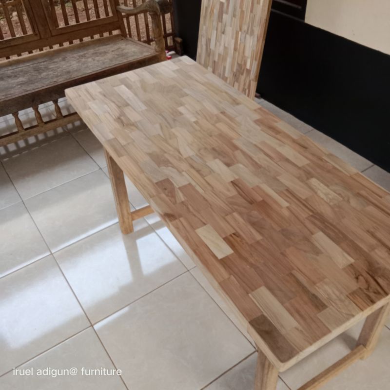 Papan Top Table Mahoni 120X60X2 Sudah Finishing 07121