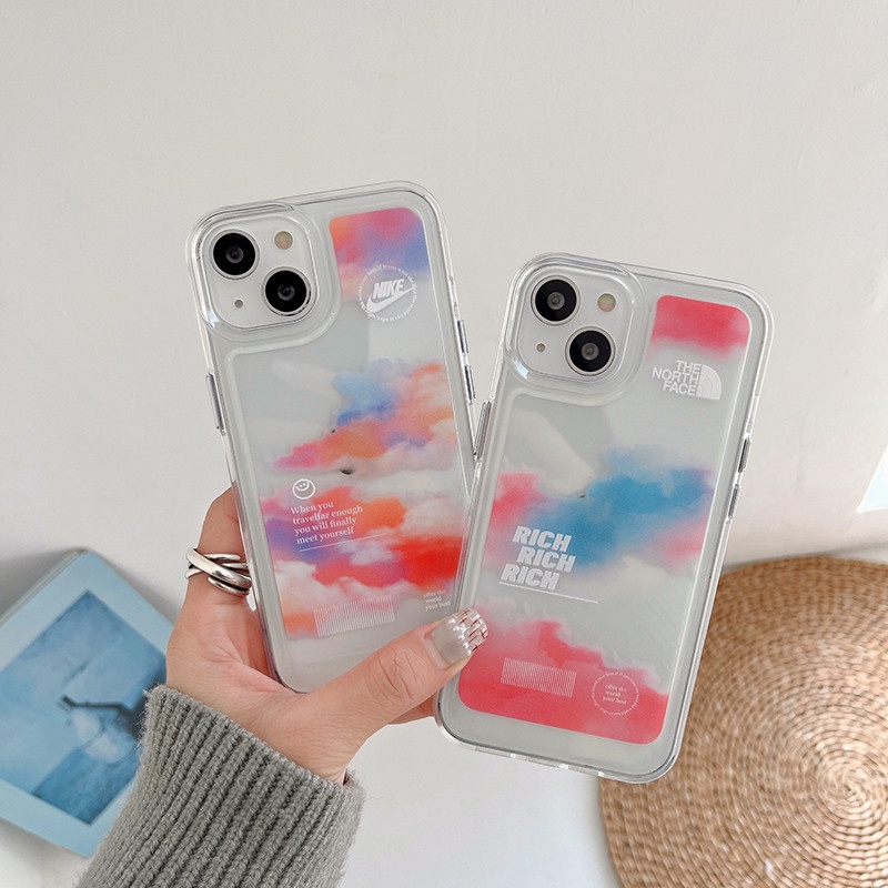 Casing iphone 7p X XS XR XSMAX 13 12 11PROMAX Motif Luar Angkasa Transparan