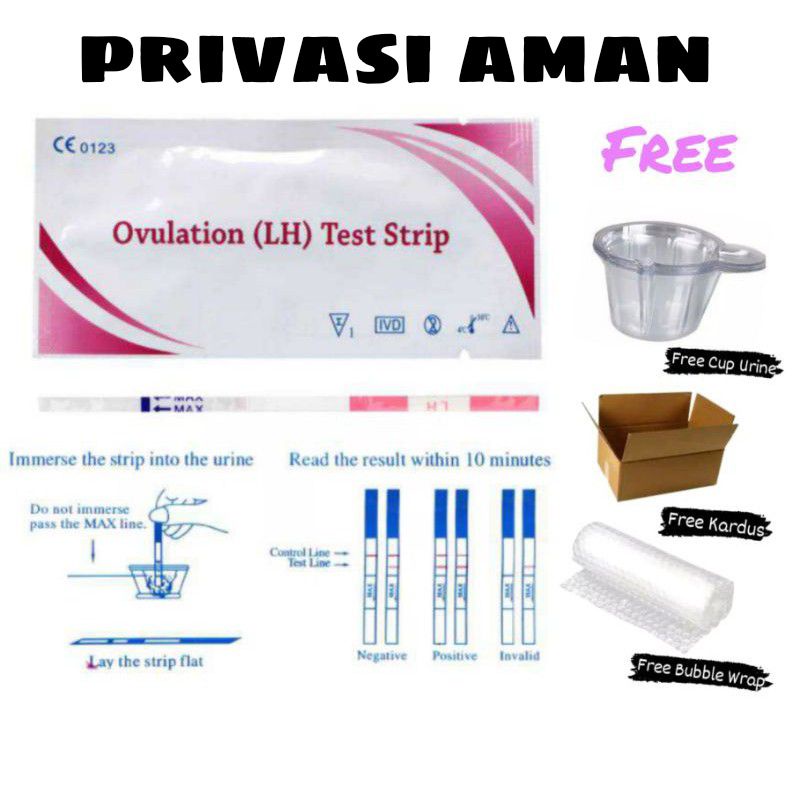 OVULATION TEST LH / ALAT TES KESUBURAN / TES OVULASI / OVUTES / TES MASA SUBUR